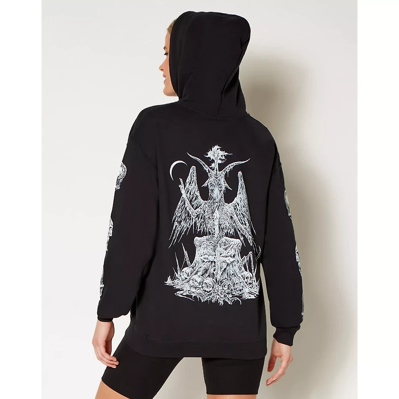 Baphomet Skull Hoodie