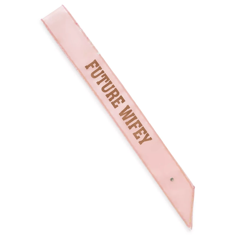Pink Future Wifey Sash