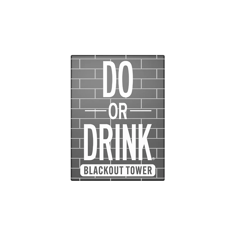 Do or Drink Blackout Tower Game