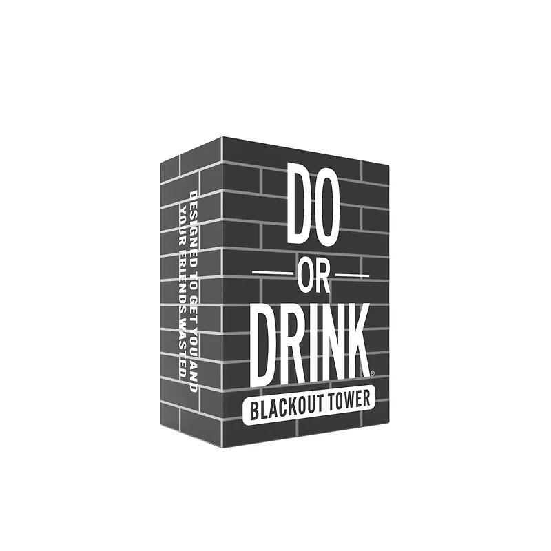 Do or Drink Blackout Tower Game
