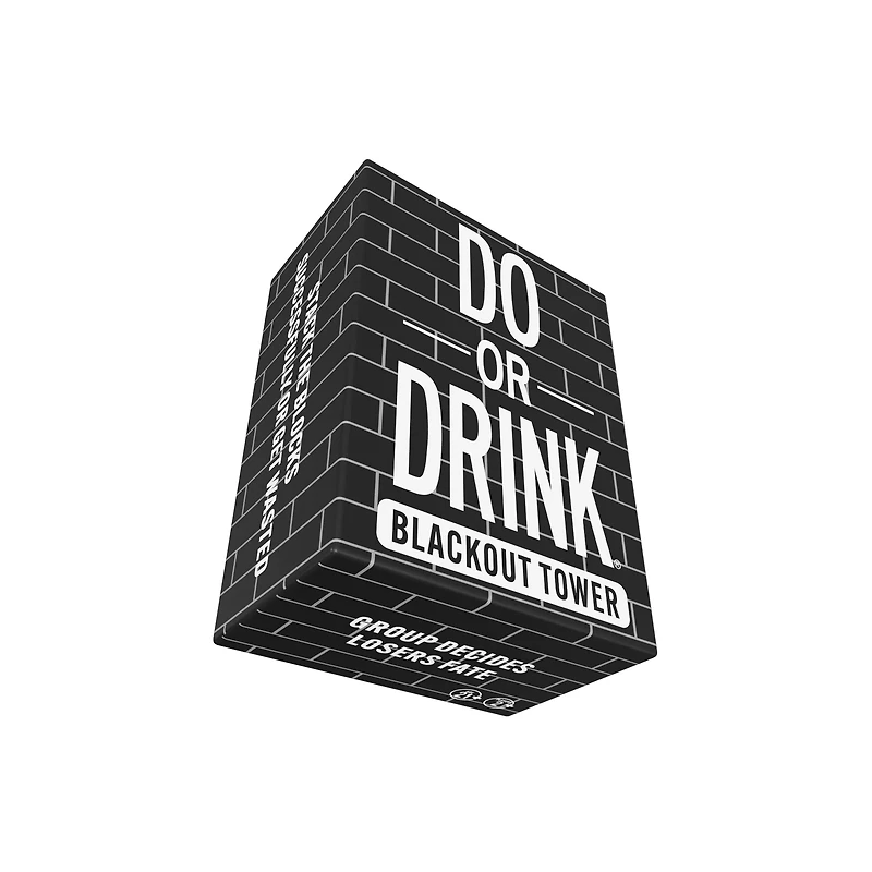 Do or Drink Blackout Tower Game