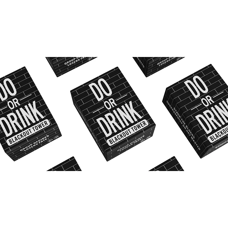 Do or Drink Blackout Tower Game