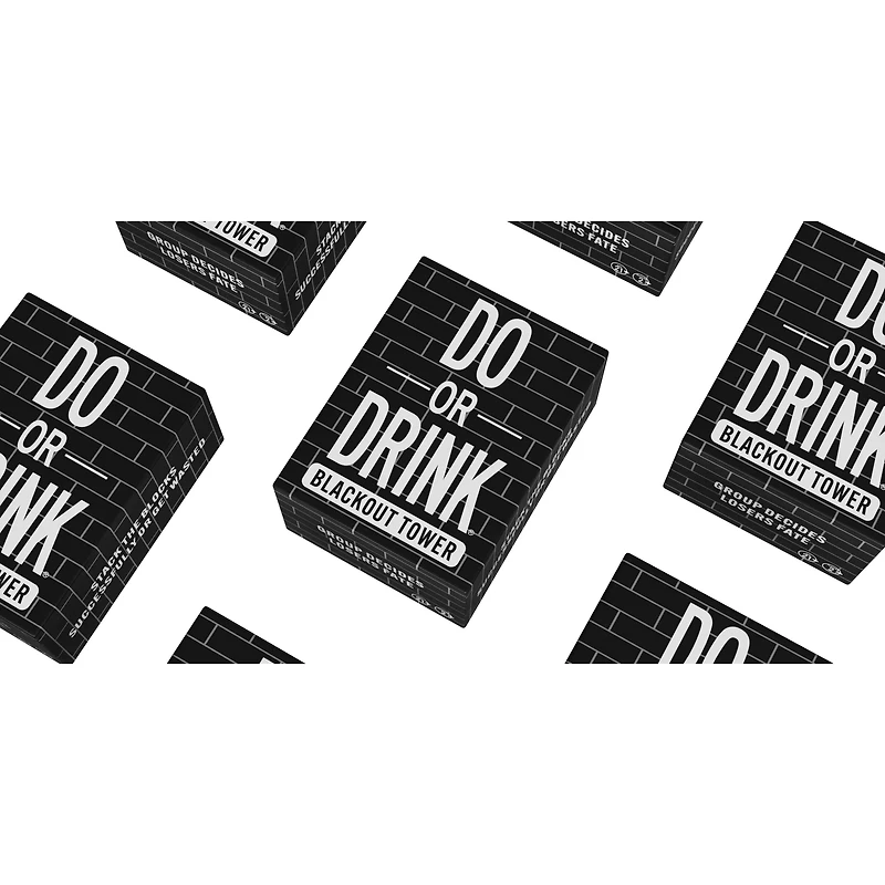 Do or Drink Blackout Tower Game