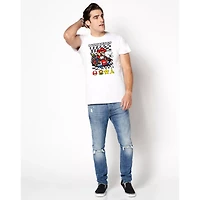 White Mario Kart T Shirt