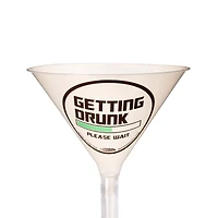 White Drunk Loading Beer Bong
