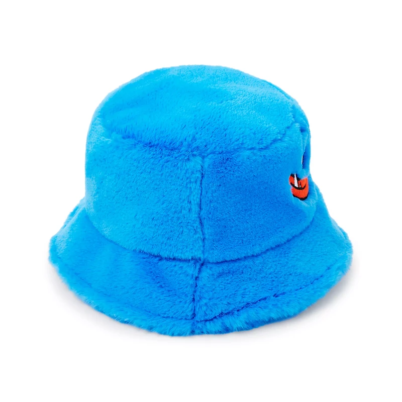 Blue Poppy Fuzzy Bucket Hat - Poppy Playtime