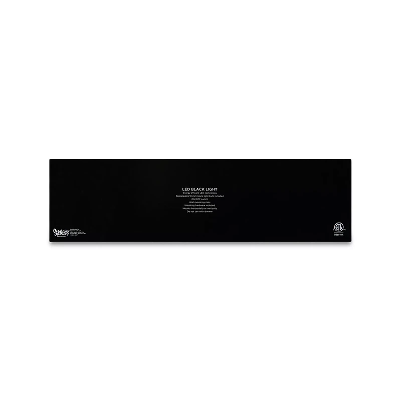 LED Black Light Fixture - 18 Inch