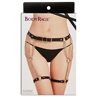 Black Chain Garter Belt