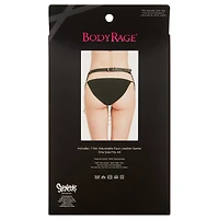 Black Full Chain Adjustable Garter Belt