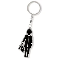 Addams Family Wednesday Silhouette Keychain - The Addams Family