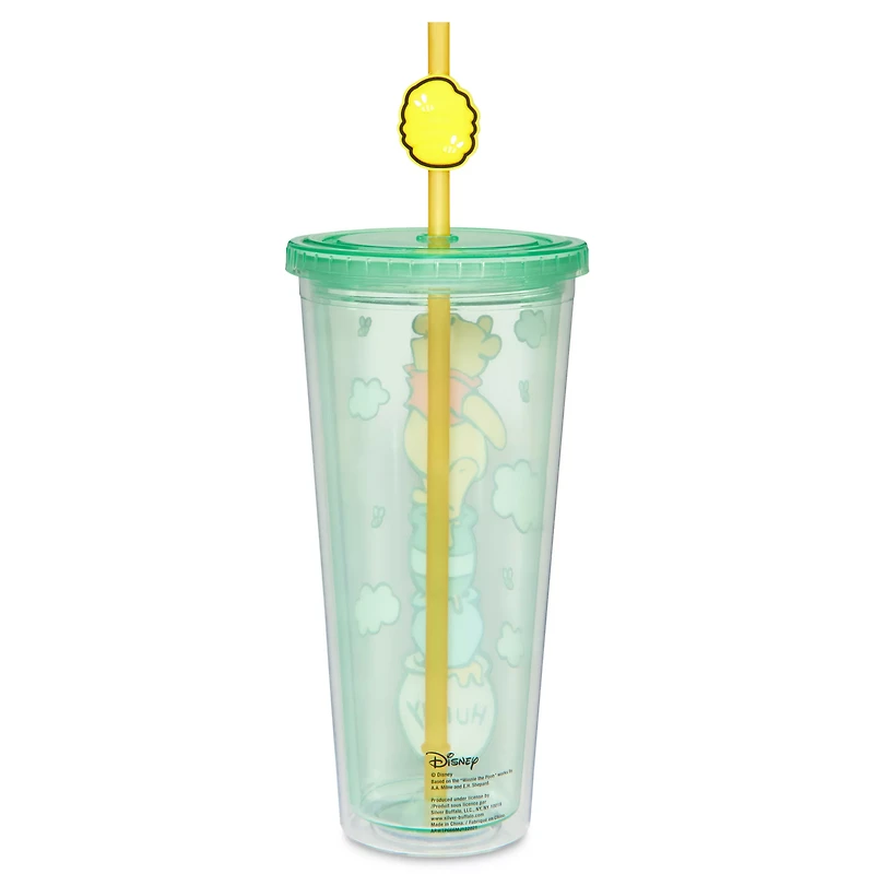 Winnie the Pooh Cup with Straw and Topper 24 oz. - Disney