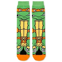 360 Michelangelo Crew Socks - Teenage Mutant Ninja Turtles