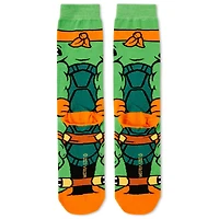 360 Michelangelo Crew Socks - Teenage Mutant Ninja Turtles