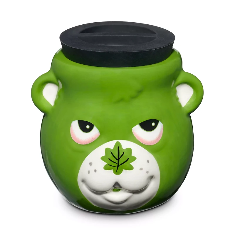 Green Leaf Bear Molded Stash Jar - 5.5 oz.