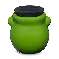 Green Leaf Bear Molded Stash Jar - 5.5 oz.