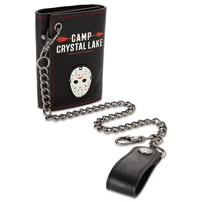 Camp Crystal Lake Jason Voorhees Chain Wallet - Friday the 13th