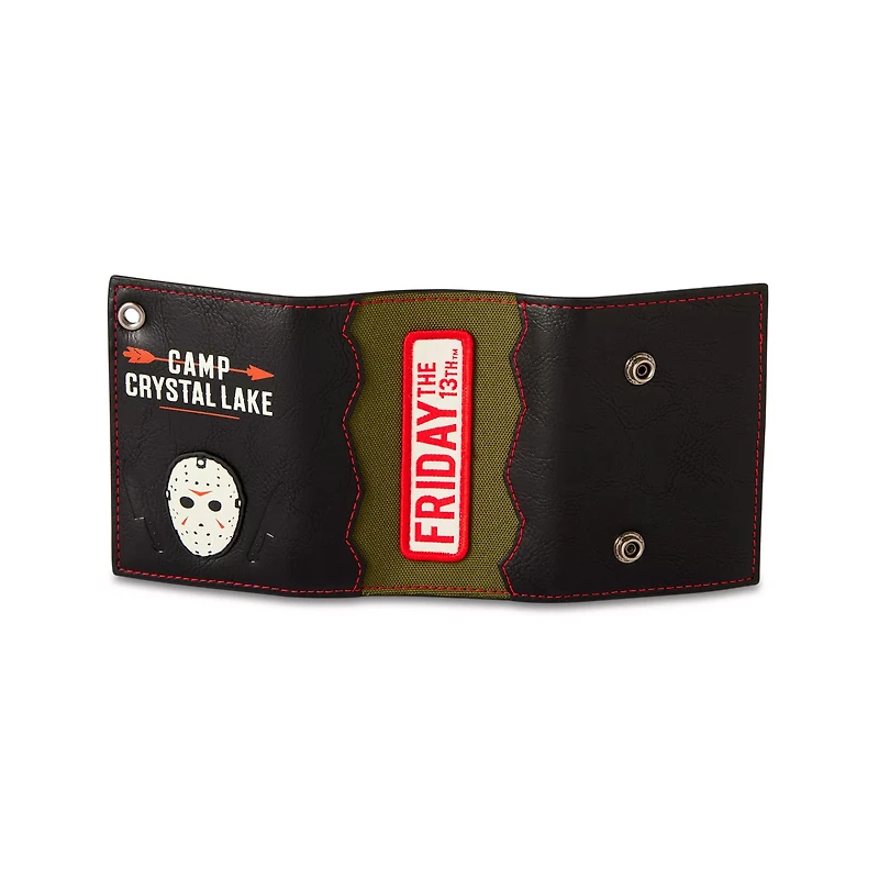 Camp Crystal Lake Jason Voorhees Chain Wallet - Friday the 13th