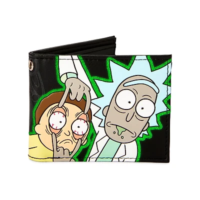 Glow in the Dark Rick and Morty Bifold Wallet
