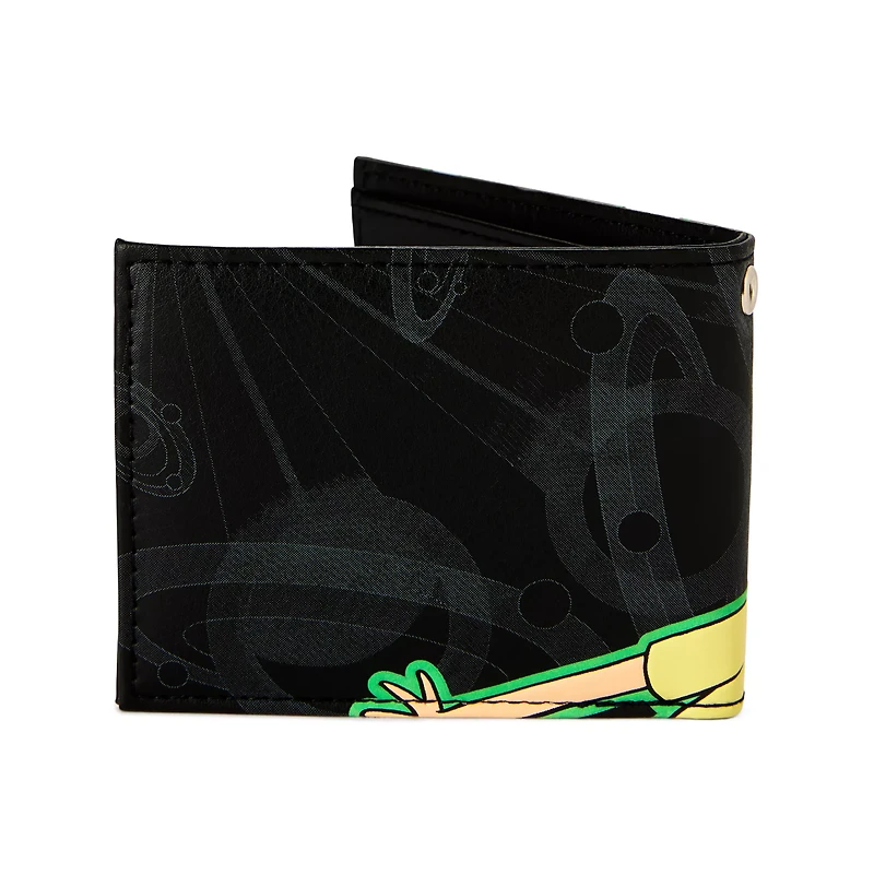 Glow in the Dark Rick and Morty Bifold Wallet