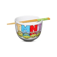 TMNT Ramen Bowl with Chopsticks - Teenage Mutant Ninja Turtles