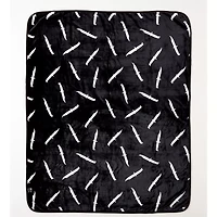 Ghost Face Lives Fleece Blanket