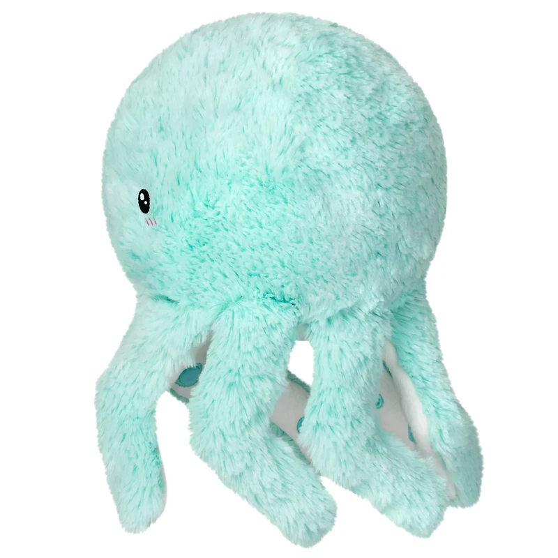 Mini Squishable Mint Octopus Plush