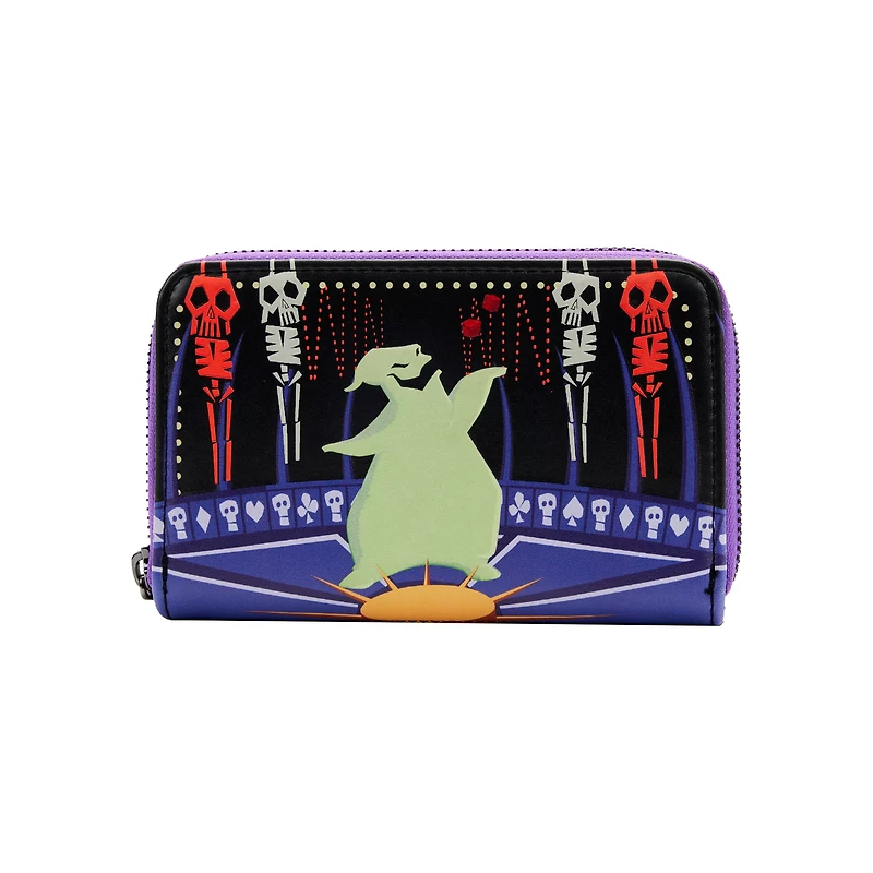 Loungefly Oogie Boogie Lock Shock and Barrel Zip Wallet - The Nightmare Before Christmas