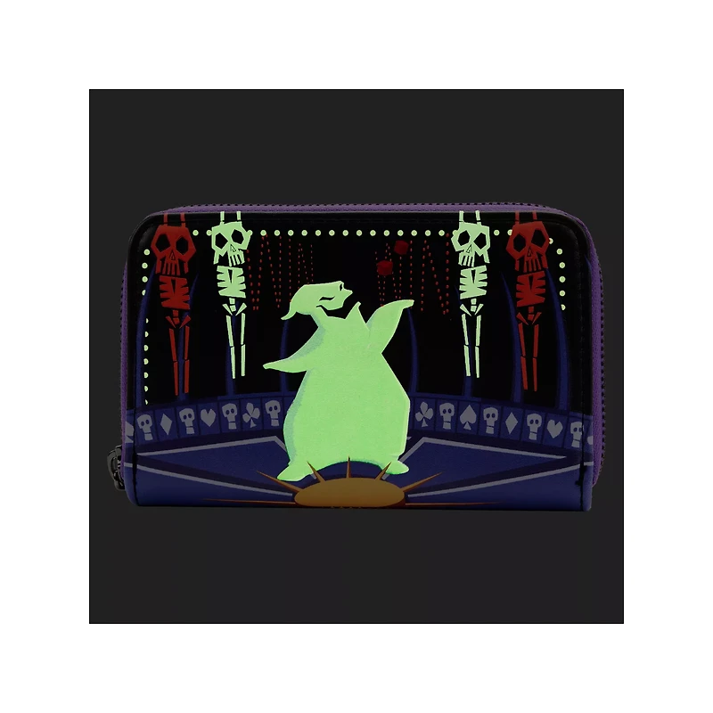 Loungefly Oogie Boogie Lock Shock and Barrel Zip Wallet - The Nightmare Before Christmas