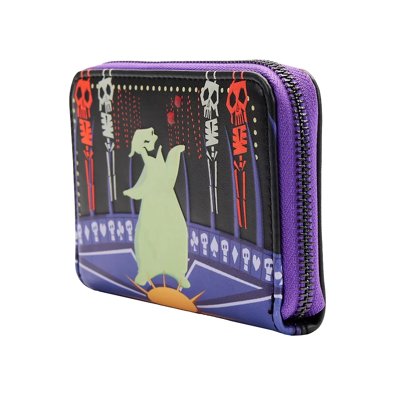 Loungefly Oogie Boogie Lock Shock and Barrel Zip Wallet - The Nightmare Before Christmas