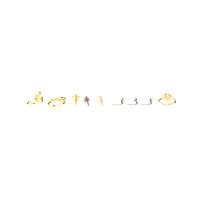 Multi-Pack CZ Flower and Strawberry Mixed Nose Rings 9 Pack - 20 Gauge