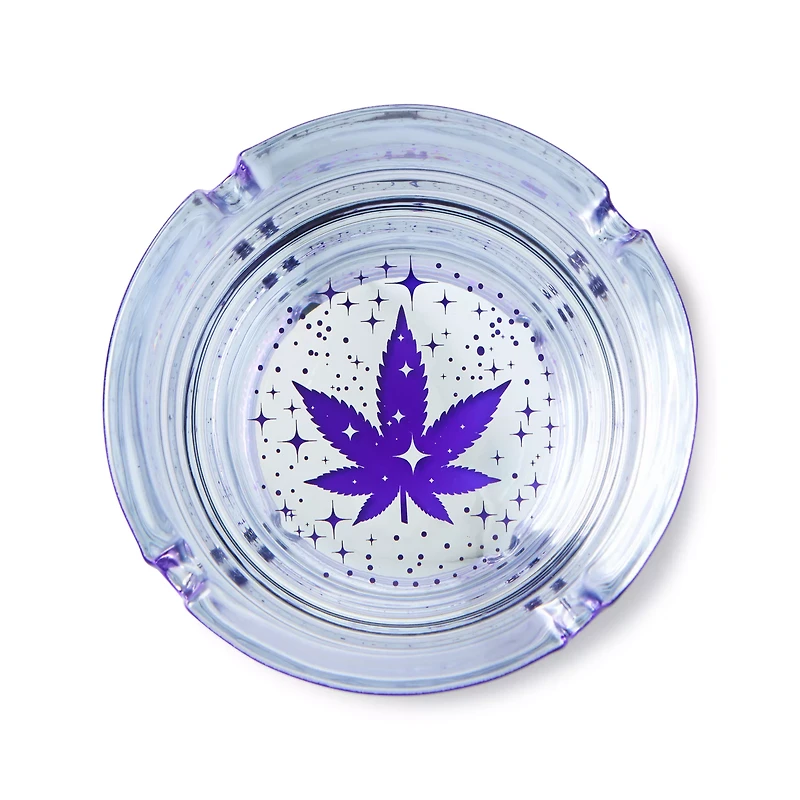 Celestial Metallic Leaf Ashtray