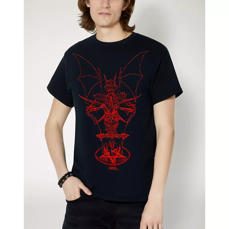 Evil Rising T Shirt - Sawblade666