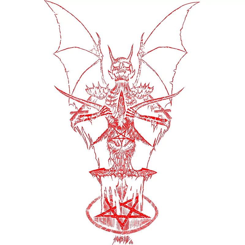 Evil Rising T Shirt - Sawblade666