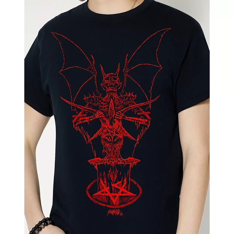 Evil Rising T Shirt - Sawblade666