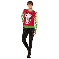 Light-Up Snoopy & Woodstock Christmas Sweater - Peanuts