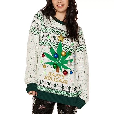 Happy Holidaze Ugly Christmas Sweater