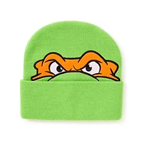 Michelangelo Face Beanie Hat - Teenage Mutant Ninja Turtles
