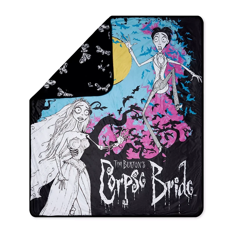 Corpse Bride Moth Blanket