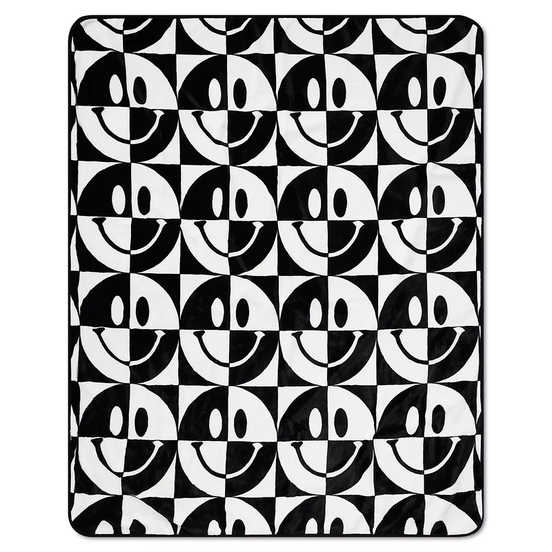 Drippy Smiles Fleece Blanket