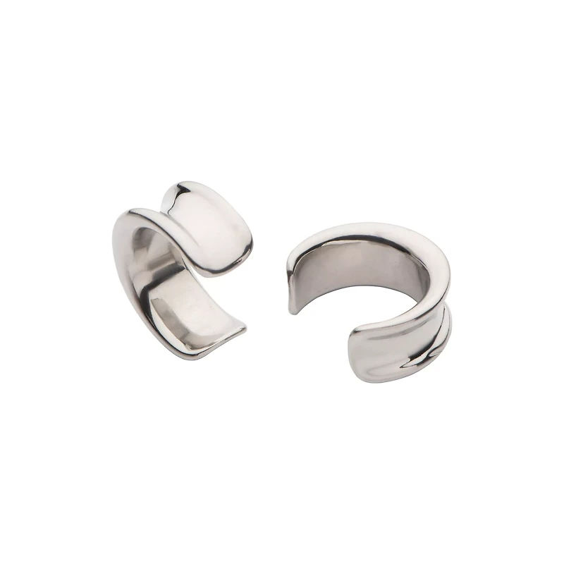 Silver-Tone Saddle Plugs