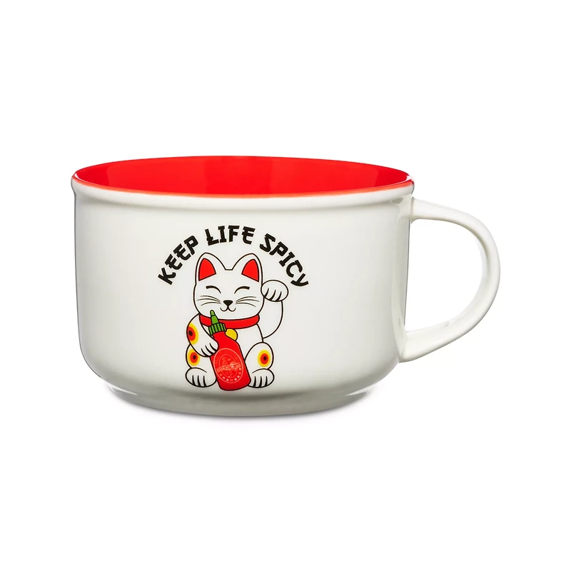 Keep Life Spicy Bowl with Spoon - Sriracha