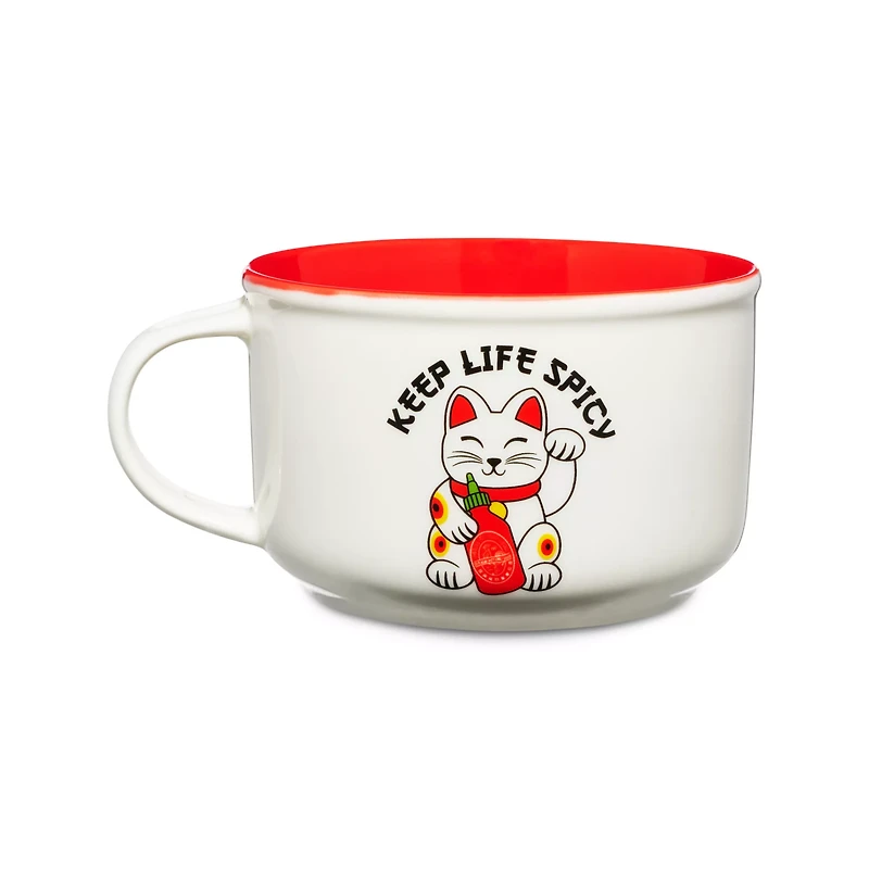 Keep Life Spicy Bowl with Spoon - Sriracha