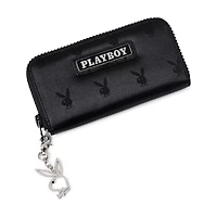 Black Playboy Jacquard Wallet - Playboy