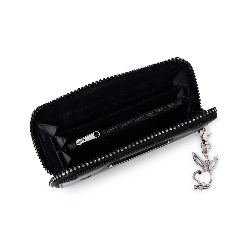 Black Playboy Jacquard Wallet - Playboy