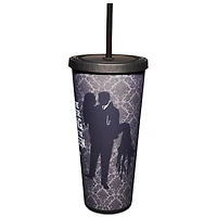 Morticia and Gomez Cup with Straw 24 oz. - The Addams Family