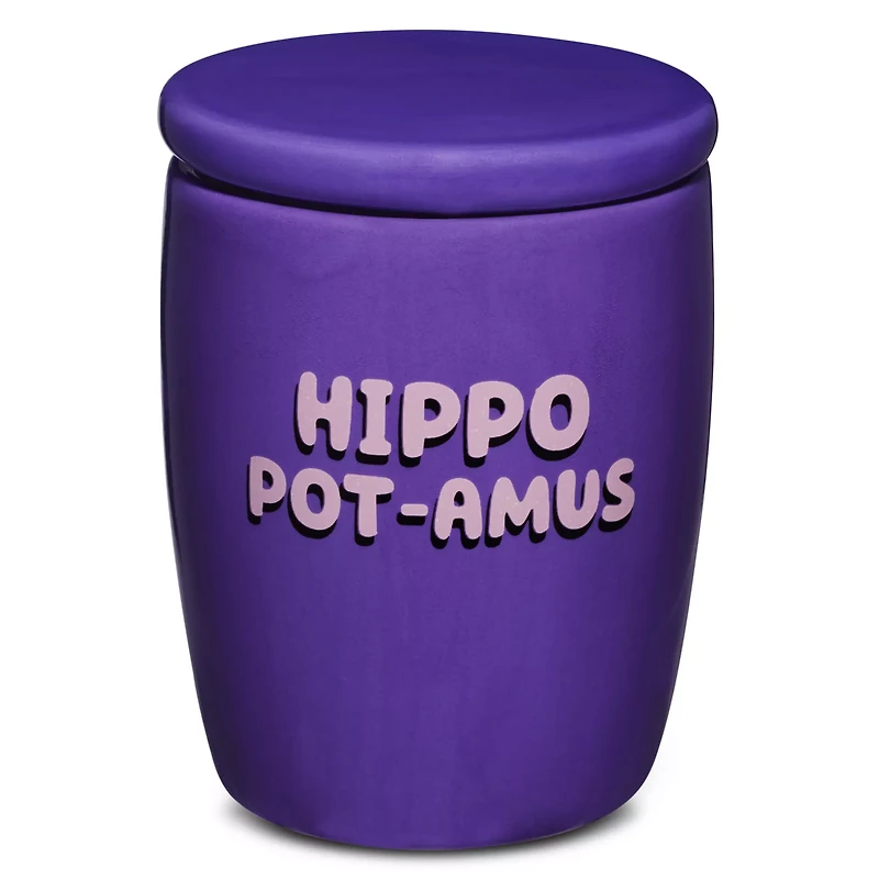 Hippo Pot-Amus Stash Jar - 4 oz.
