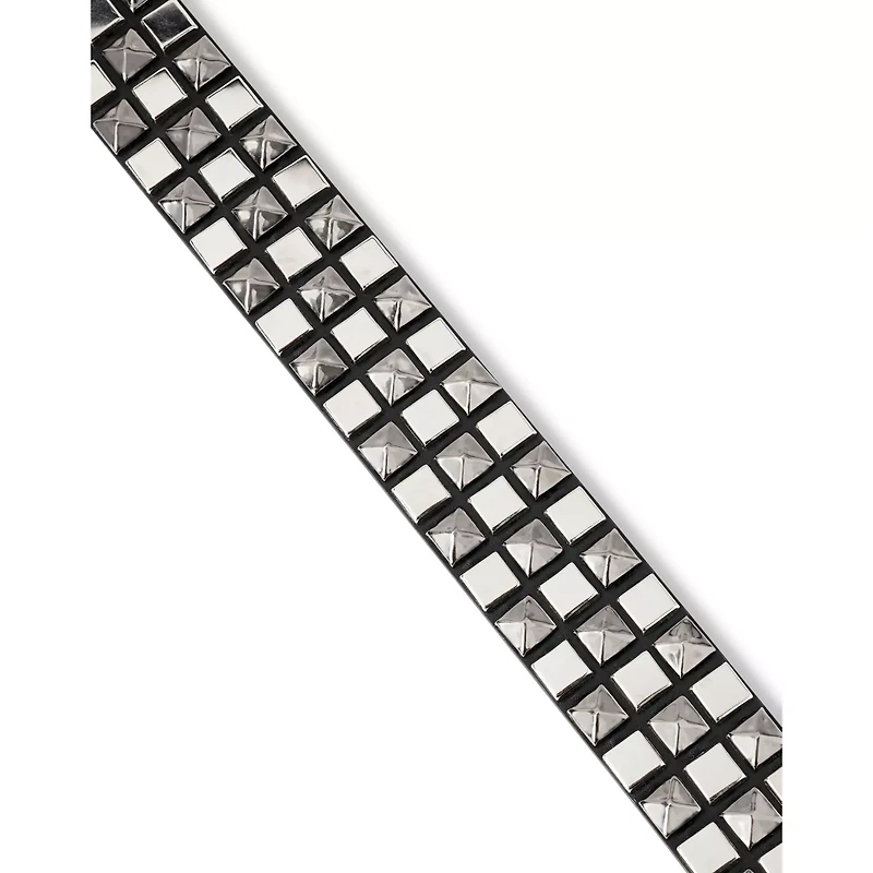 Gunmetal Studded Belt