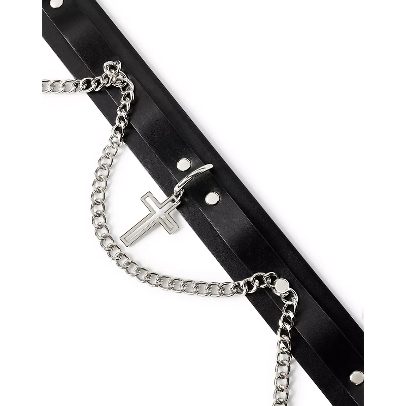 Hanging Cross Chain Belt
