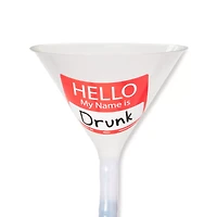 Hello My Name is Drunk Double Beer Bong