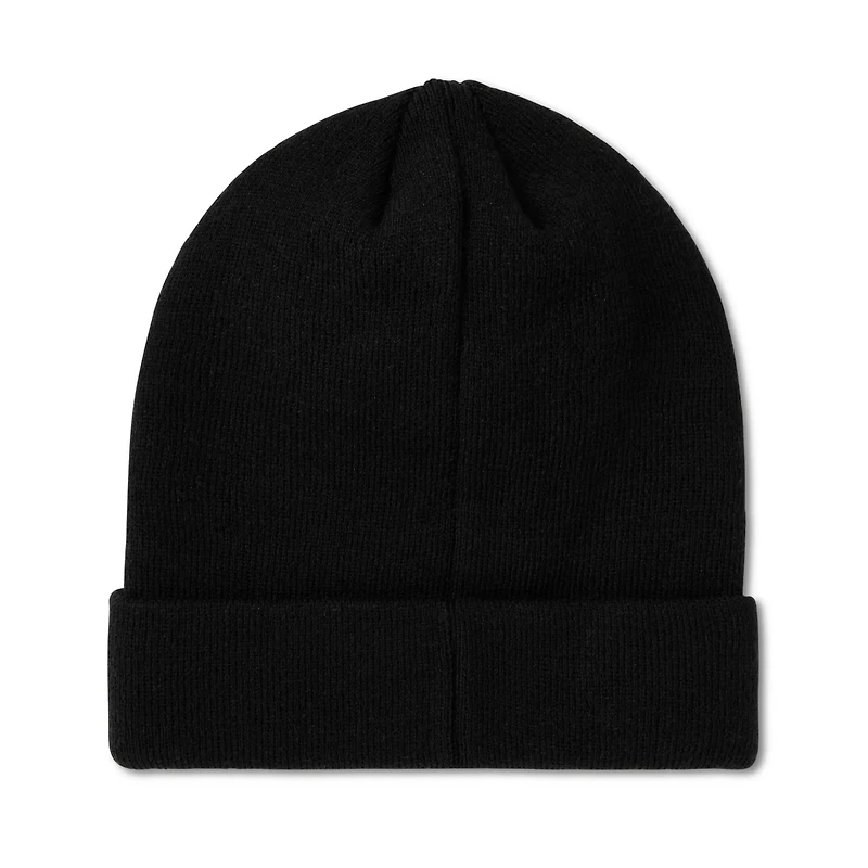 Heart Safety Pin Knit Hat